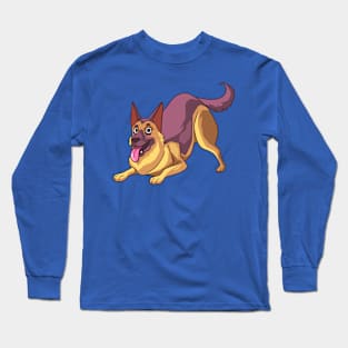 Funny German Sheperd Long Sleeve T-Shirt